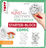 ISBN Die Kunst des Zeichnens für Kinder Starter-Block - Comic