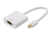 Ednet 84510 adaptador de cable de vídeo 0,15 m Mini DisplayPort VGA (D-Sub) Blanco