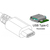 Techly IADAP USB31-HU31 video digitalizáló adapter 3840 x 2160 pixelek Fehér