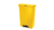 Rubbermaid 1883579 trash can 90 L Rectangular Plastic, Resin Yellow