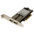 StarTech.com Scheda di rete PCI Express in Fibra ottica da 10Gb con 2 porte SFP+ aperto con Chip Intel