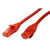 ROLINE 21.15.2511 kabel sieciowy Czerwony 1 m Cat6 U/UTP (UTP)
