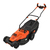 Black & Decker BEMW471BH-QS cortadora de césped Cortacésped de empuje a gasolina Corriente alterna Negro, Naranja