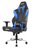 AKRacing MAX PC-Gamingstuhl Gepolsterter, ausgestopfter Sitz Schwarz, Blau