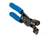 DeLOCK 86828 Verarbeitungswerkzeug für Metallkabelbinder Manuelles Verarbeitungswerkzeug Schwarz, Blau Metall, Kunststoff