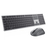 DELL KM7321W Tastatur Maus enthalten RF Wireless + Bluetooth AZERTY Belgisch Grau, Titan
