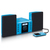 Lenco MC-013BU portable stereo system Digital 4 W FM Blue MP3 playback
