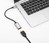 Manhattan 153706 adapter kablowy 0,15 m USB Type-C HDMI Czarny, Srebrny