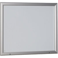 Vitrine d'affichage à cadre aluminium, pour l'intérieur et l'extérieur