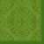 Duni Dunilin®-Serviette 40 x 40 cm Opulent Leaf Green, 540 Stk/Krt (12 x 45