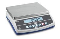 KERN Asztali mérleg hitelesíthető, gyártói hitelesítéssel rendelhető 5 g: 10 g : 15 kg: 30 kg GAB 30K5DNM