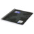 Oxford TOUCH B5 Collegeblock Tablet-Format, kariert mit Rand links, 80 Blatt Optik Paper® , Doppelspirale, Mikroperforation, schwarz