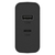 OtterBox EU Wall Charger 30W - USB-C 18W + USB-A 12W USB-PD – Schwarz - (ohne Verpackung - nachhaltig) - Ladegerät für Mobilgeräte / Netzteil mit Schnellladefunktion