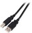USB2.0 HighSpeed-Kabel 0,5m sw A-B K5255SW.0,5
