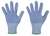 DEERING STRONGHAND® Handschuhe Level C Schnittschutz, Blau meliert Gr.10 H