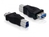 Adapter USB 3.0 B Stecker an USB 3.0 A Buchse, Delock® [65179]