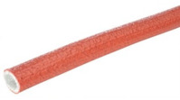 Schutzschlauch, Innen-Ø 76 mm, Außen-Ø 82 mm, Glasfaser, rot