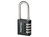 Black Finish 40mm 4-Digit Combination Padlock - 51mm Shackle