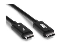 OWC Thunderbolt 3/ USB-C Cable - 1 Meter Black 20Gb/s