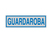 Adesivo di Segnalazione - Guardaroba - 165x50 mm - 96667 (Blu e Argento Conf. 10