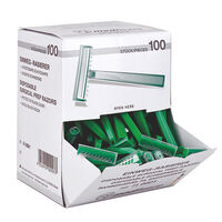 Einmal-Rasierer grün dreifach geschliffener Klinge 100 Mediware (100 Stück) , Detailansicht