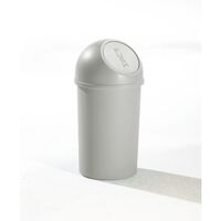 Push top waste bin made of plastic