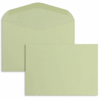 Briefumschläge C6 75g/qm gummiert VE=1000 Stück grün