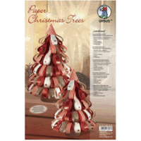 Bastelset Paper Christmas Trees Landhaus