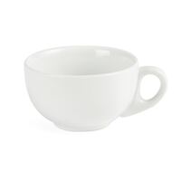 Olympia Whiteware Cappuccino Cups - Porcelain - Pack Quantity 12 - 284ml 10oz
