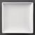 Olympia Square Plates Whiteware in Porcelain - White - 180 x 180 mm - 12 pc
