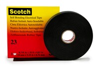 Scotch® 23 Ethylen-Propylen-Kautschuk-Band, selbstverschweißend, Schwarz, 19 mm x 9,15 m, 0,76 mm
