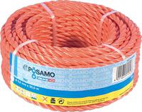 PP-Seil 12mm gedreht orange SB-Ring 20m