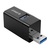 Orico MINI-U32-BK/8/ 3 port USB3.0 Hub Fekete