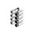 shiverpeaks-BASIC-S--Stecker-SET, 4x F-Kompressionstecker für Kabel 7mm