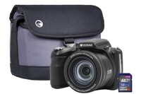 PIXPRO AZ425 20MP 42x Astro Zoom Bridge Camera inc 32GB SD & Case
