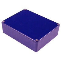 Hammond 1590XXCB Aluminium 'Stomp Box' Enclosure Blue (145 x 121 x 39mm)