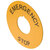 EAO 61-9970.2 Series 61 Legend Plate For Emergency-Stop Switch Yellow
