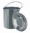 1.0l Transport containers with lid and handle 18/10 steel