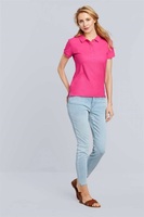 Póló (Gildan Premium Cotton) felnőtt női, flo blue, XL