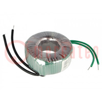 Transformer: toroidal; for halogen lamps; 60VA; 230VAC; 11.5V