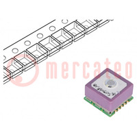 Module: GPS; ±1.5m; NMEA,OSP; uP: CSRG0530B01; -165dBm; 15mW; SMD