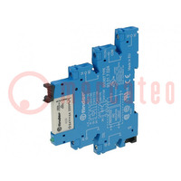 Relay: interface; SPDT; Ucoil: 6VDC; 6A; 6A/250VAC; 6A/30VDC; IP20