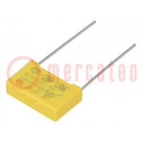Capacitor: polypropylene; suppression capacitor,X2; 68nF; THT