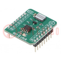 Click board; placa prototipo; Comp: MCP3201,MiCS-2714; 5VDC