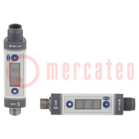 Vacuum and pressure switch; 0÷50°C; IP65; Electr.connect: M12