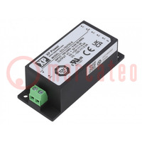 Power supply: switched-mode; open; 15W; 120÷370VDC; 85÷264VAC