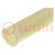 Insulating tube; fiberglass; -25÷155°C; Øint: 4mm; 5kV/mm; reel