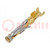 Contact; female; gold-plated; 1.5mm2; HD.M; crimped; for cable