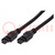 Cable; Mega-Fit; female; PIN: 2; Len: 1m; 18A; Insulation: PVC; 12AWG