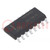 IC: digital; 8bit,shift and store; CMOS; SMD; SO16; 3÷18VDC